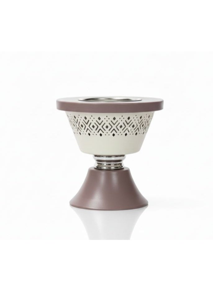 Akdc Ramadan Kareem Incense Burner - 12Cm Geometric Cutout Design - Image 1